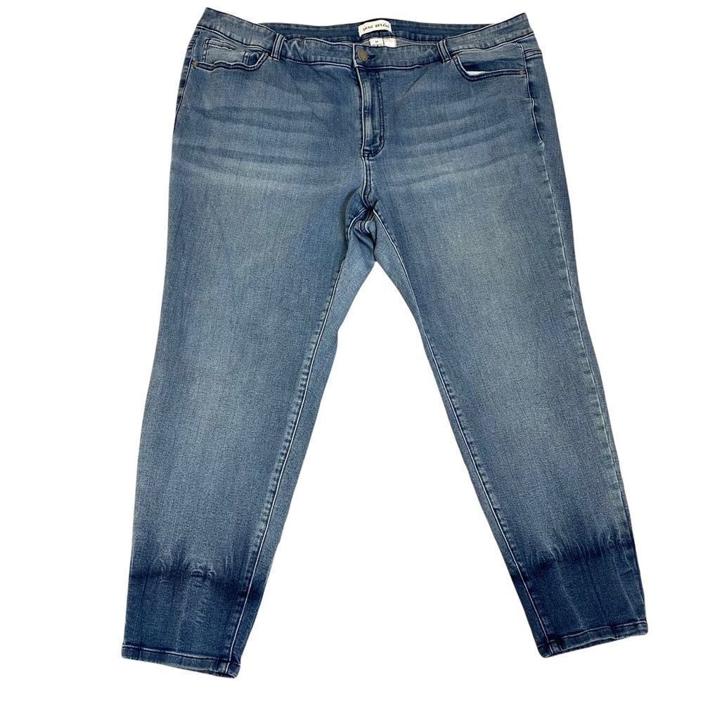 Lane Bryant Mid-Rise Skinny Cropped Jeans Sz 26